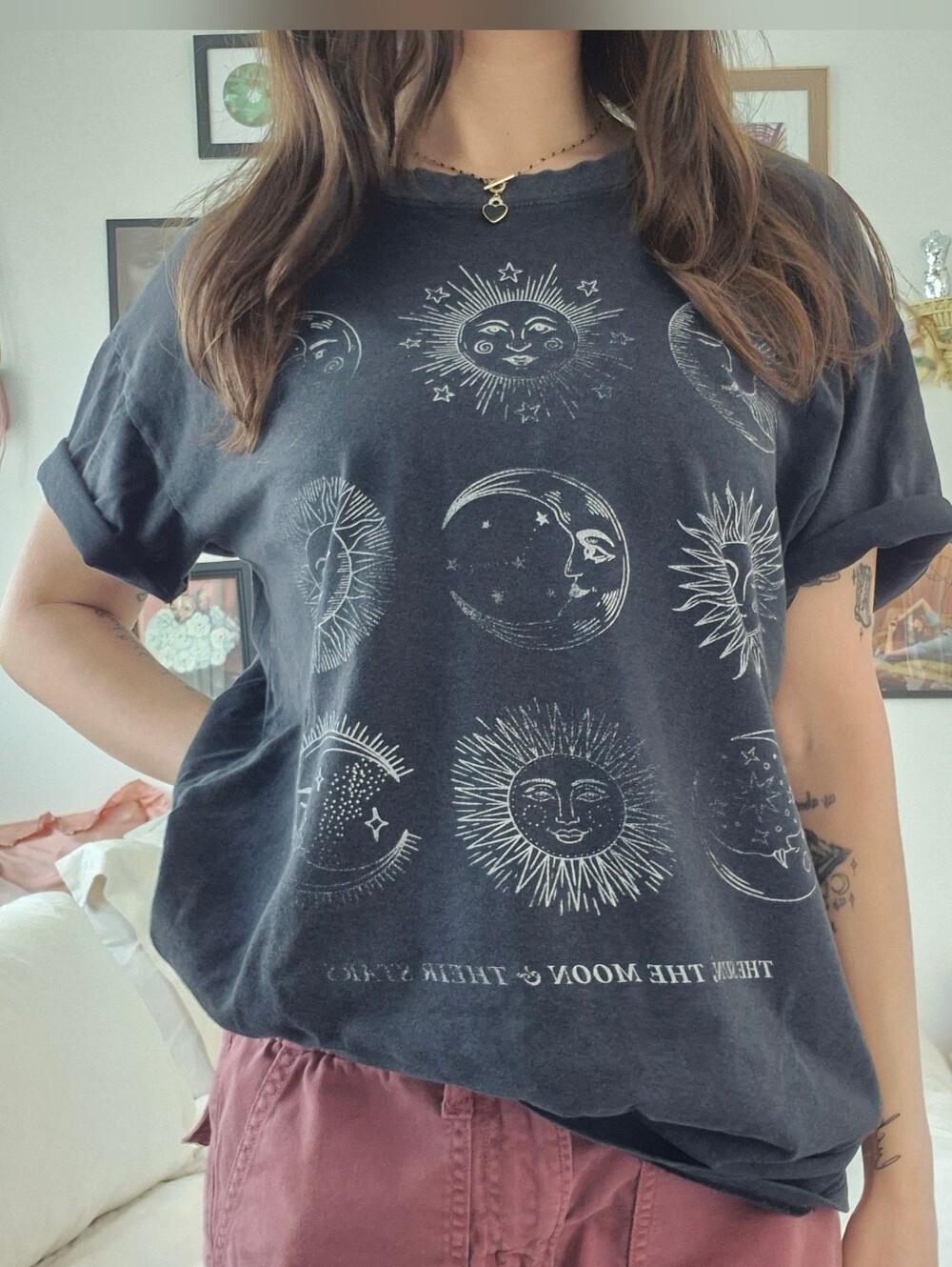 Hollister 100% Cotton Celestial Graphic Tee